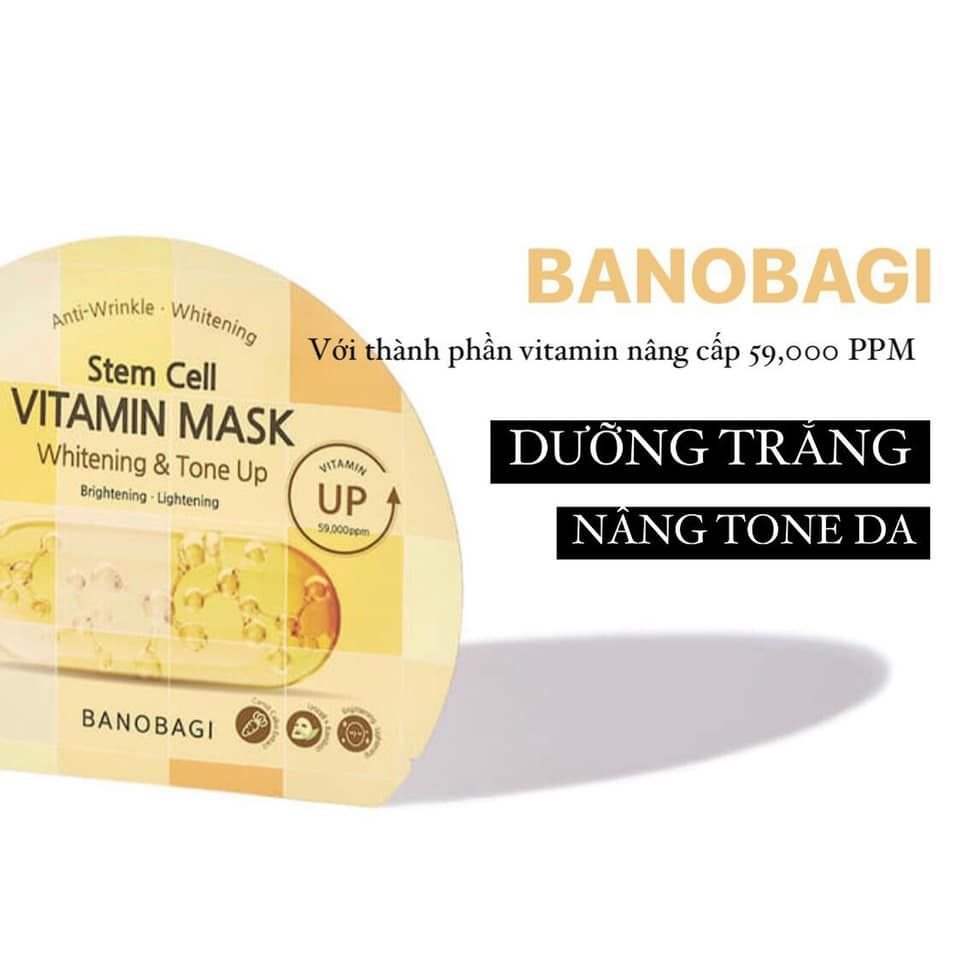 MẶT NẠ BANOBAGI STEM CELL VITAMIN MASK