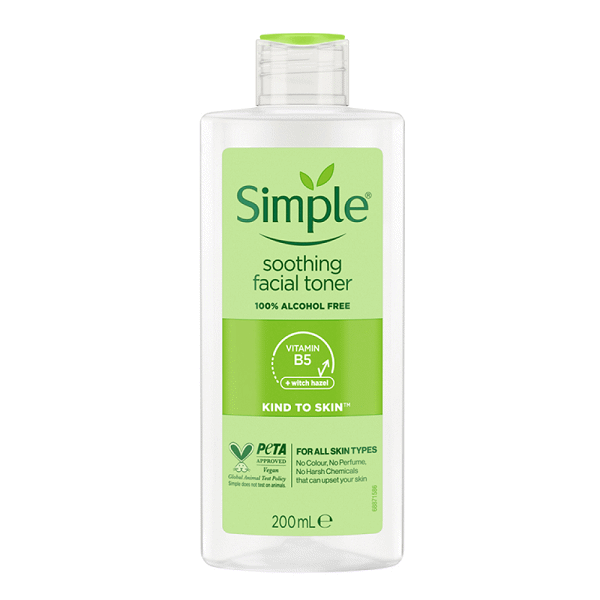 Nước hoa hồng simple 200ml UK