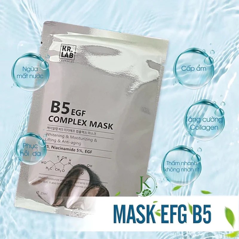 Mặt Nạ Kr.Lab B5 EGF Complex Mask (10 miếng)