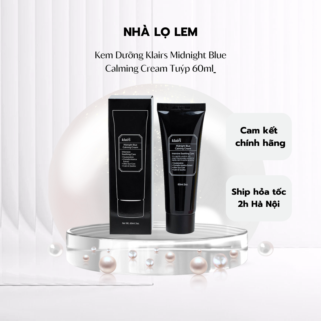 KEM DƯỠNG KLAIRS MIDNIGHT BLUE CALMING CREAM