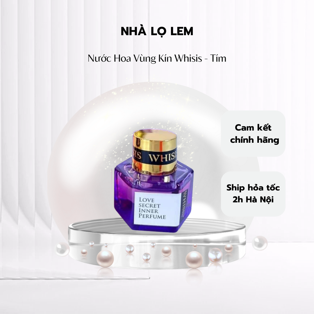 Nước hoa vùng kín WHISIS - màu tím