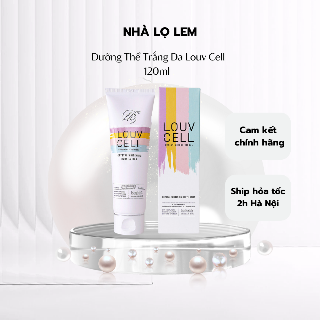 DƯỠNG THỂ TRẮNG DA LOUV CELL HÀN