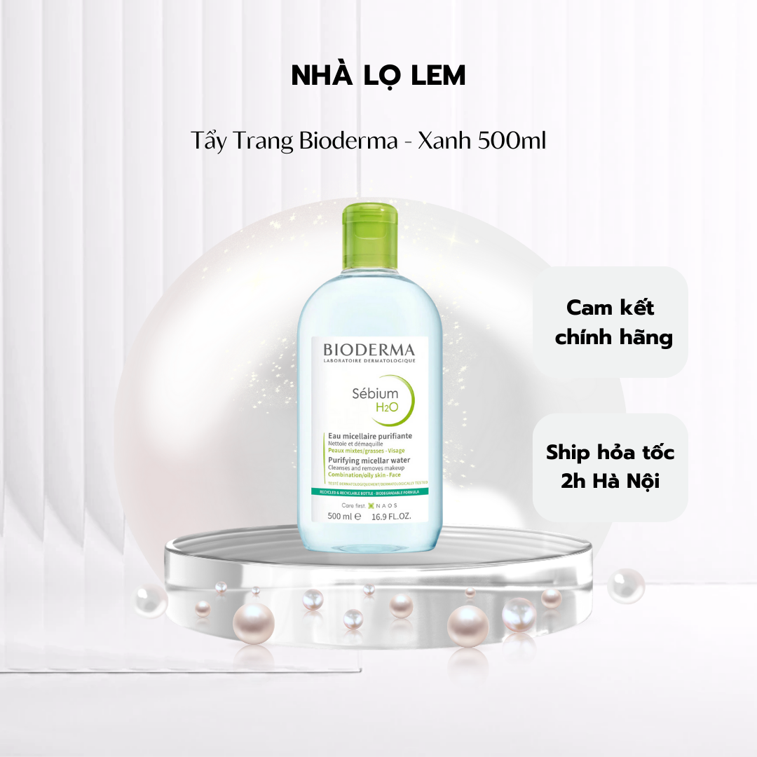 TẨY TRANG BIODERMA PHÁP (MINISIZE & FULLSIZE)