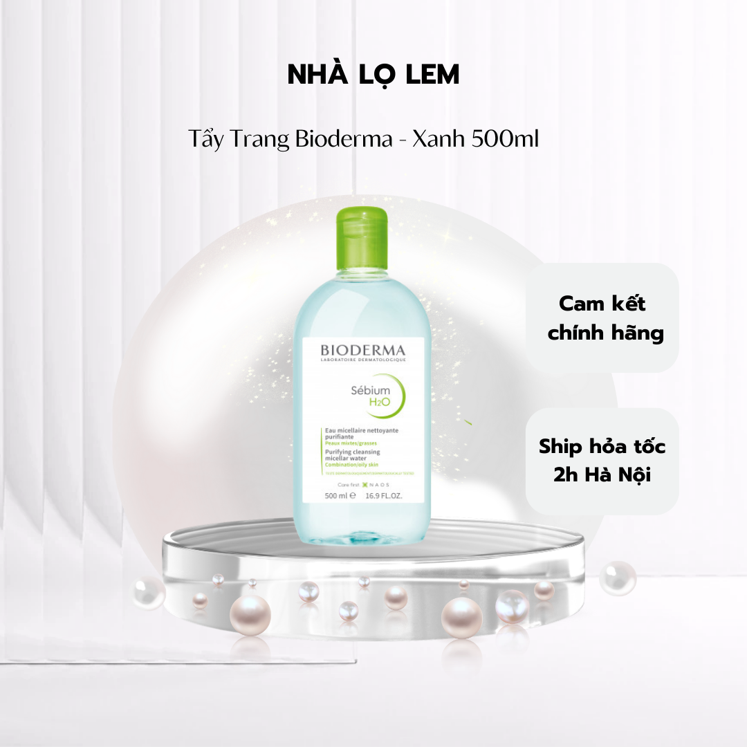 TẨY TRANG BIODERMA PHÁP (MINISIZE & FULLSIZE)