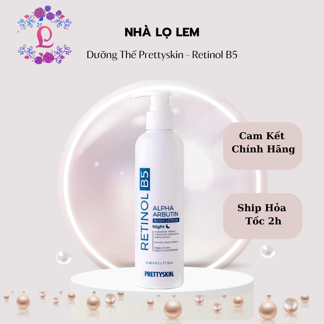 Dưỡng thể PRETTYSKIN - RETINOL B5