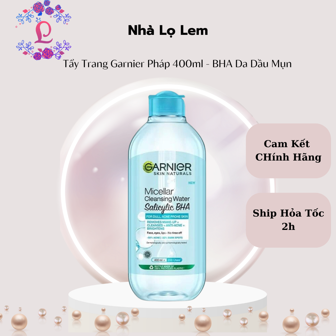 TẨY TRANG GARNIER PHÁP 400ML