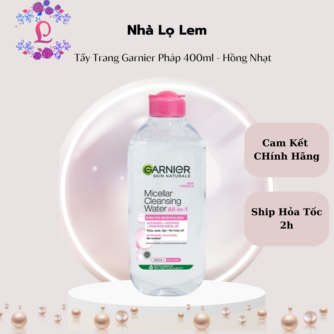 TẨY TRANG GARNIER PHÁP 400ML