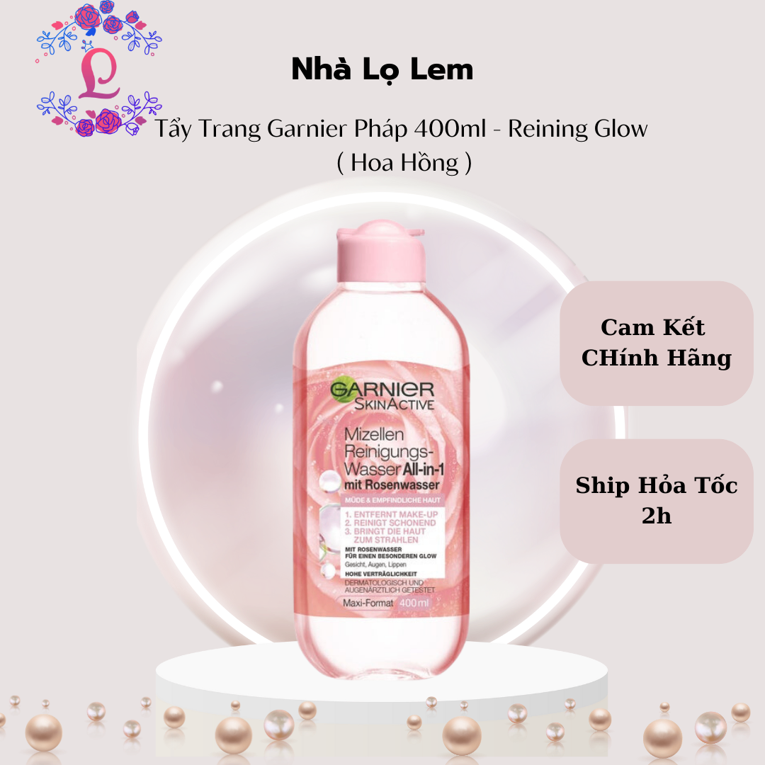 TẨY TRANG GARNIER PHÁP 400ML