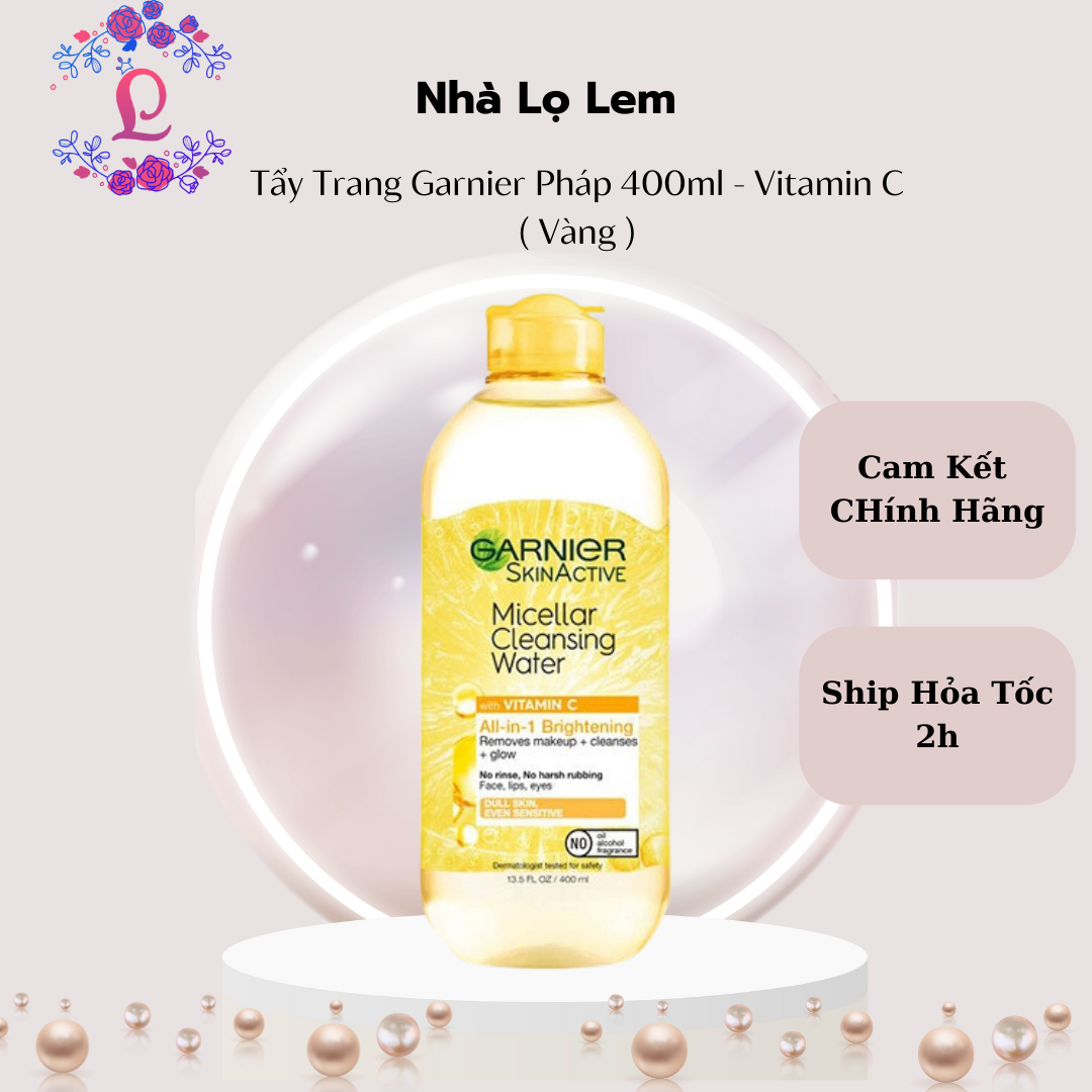 TẨY TRANG GARNIER PHÁP 400ML