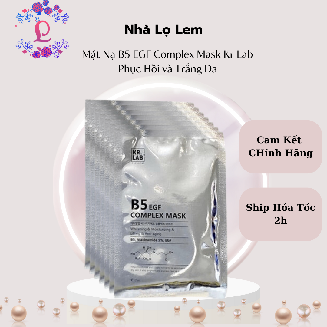 Mặt Nạ Kr.Lab B5 EGF Complex Mask (10 miếng)