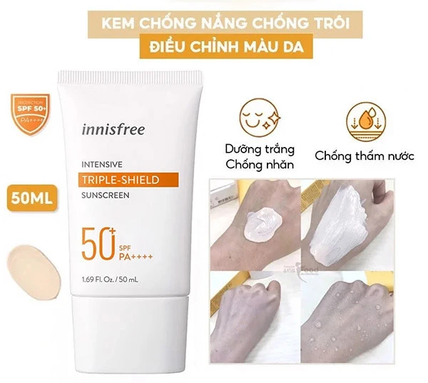 KEM CHỐNG NẮNG INNISFREE HÀN QUỐC 50ML