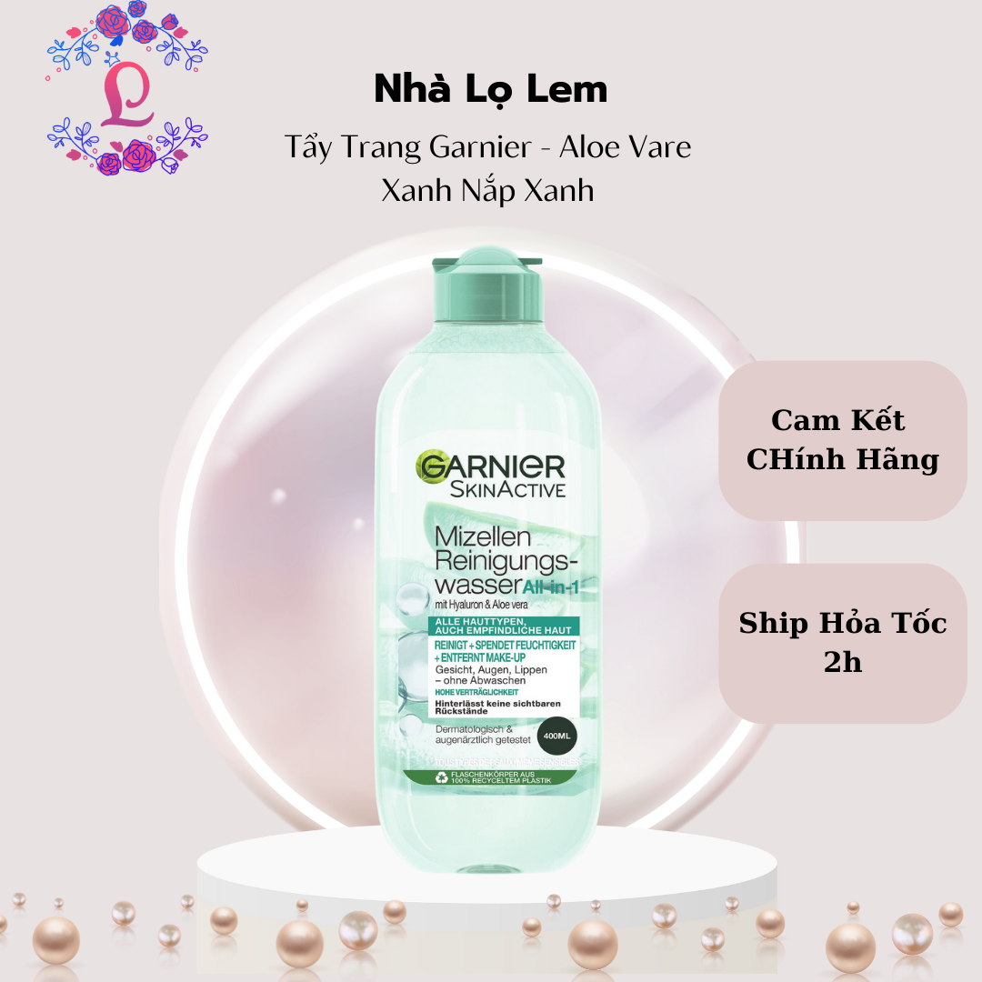 TẨY TRANG GARNIER PHÁP 400ML