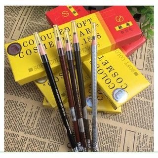 Chì Xé Coloured Soft Cosmetics Art Eyebrow Pencil