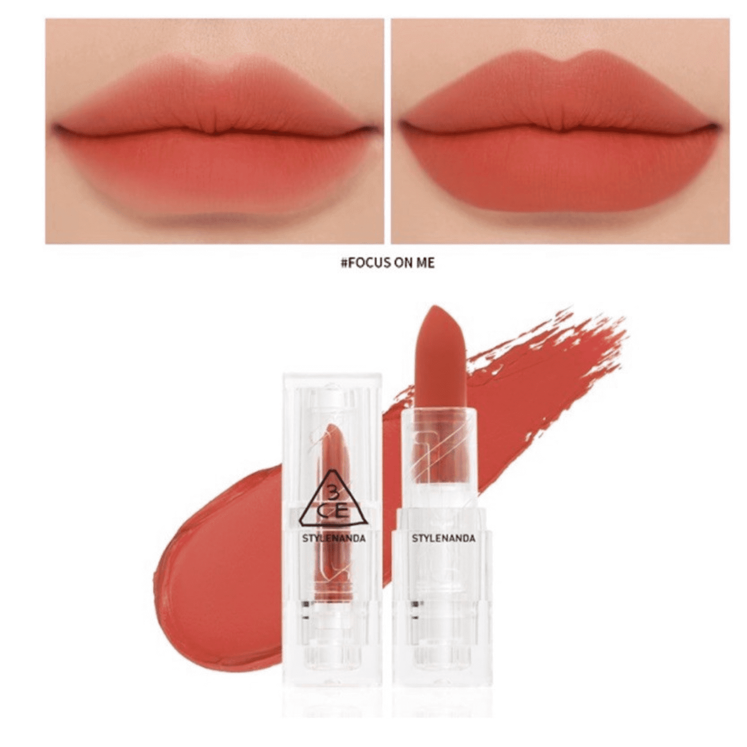 SON THỎI 3CE SOFT MATTE LIPSTICK CLEAR LAYER EDITION