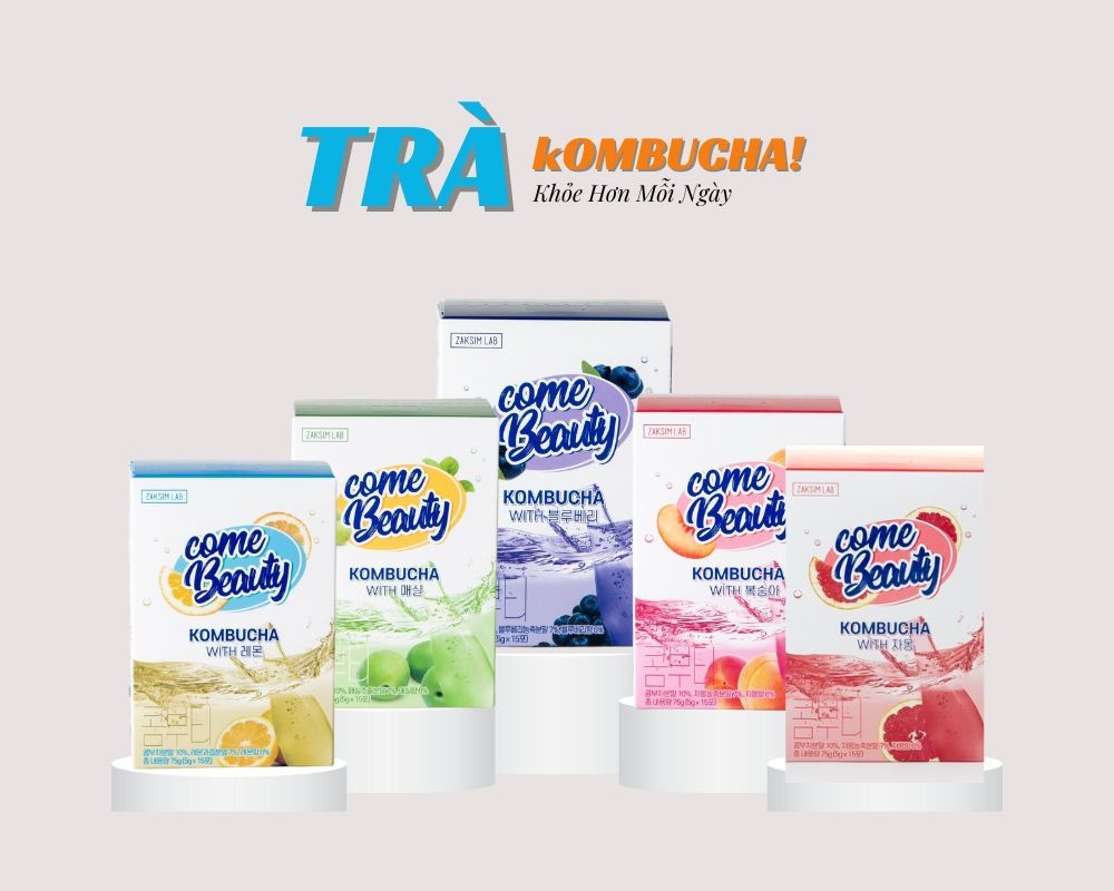 Trà KOMBUCHA COME BEAUTY CHOICE JAPAN