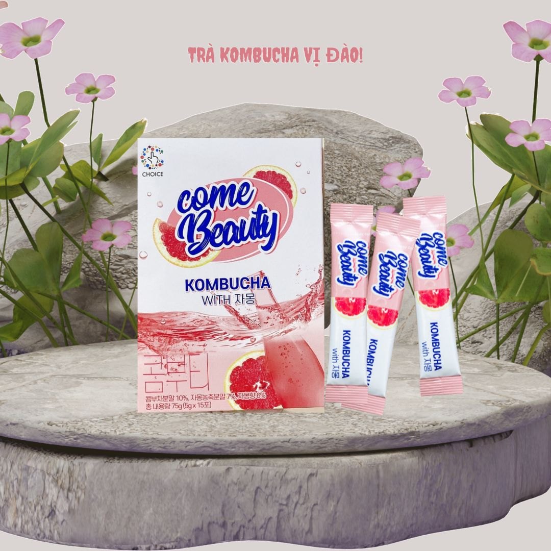 Trà KOMBUCHA COME BEAUTY CHOICE JAPAN