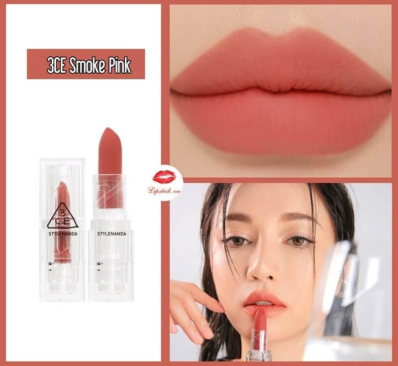 SON THỎI 3CE SOFT MATTE LIPSTICK CLEAR LAYER EDITION