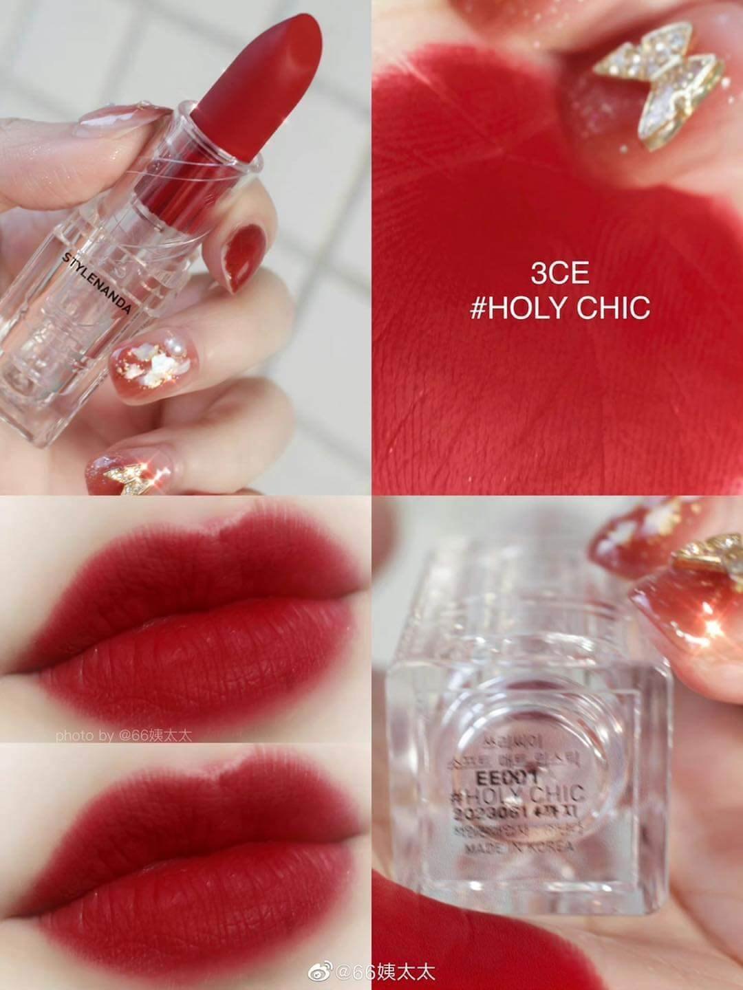 SON THỎI 3CE SOFT MATTE LIPSTICK CLEAR LAYER EDITION