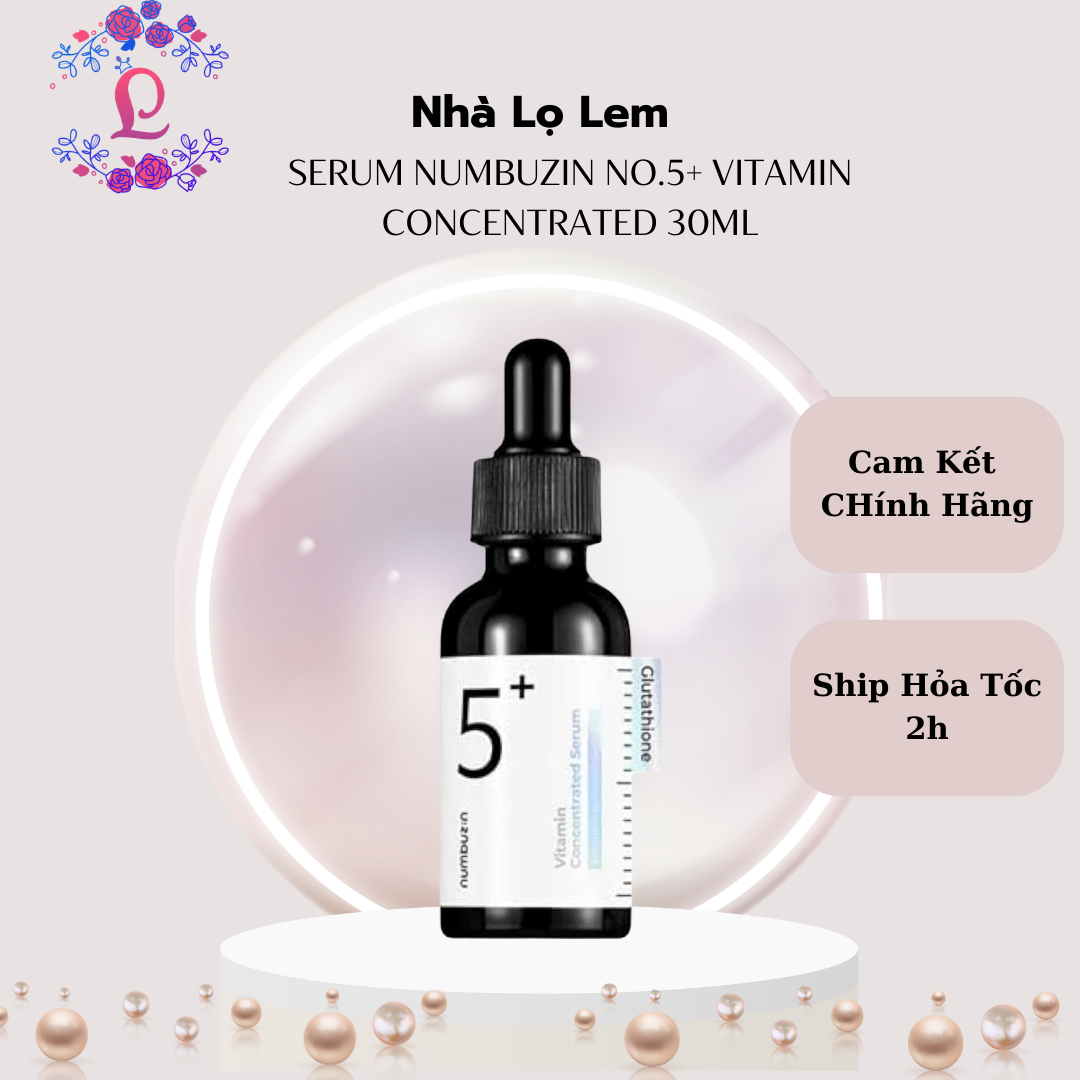 SERUM NUMBUZIN NO.5+ VITAMIN CONCENTRATED 30ML