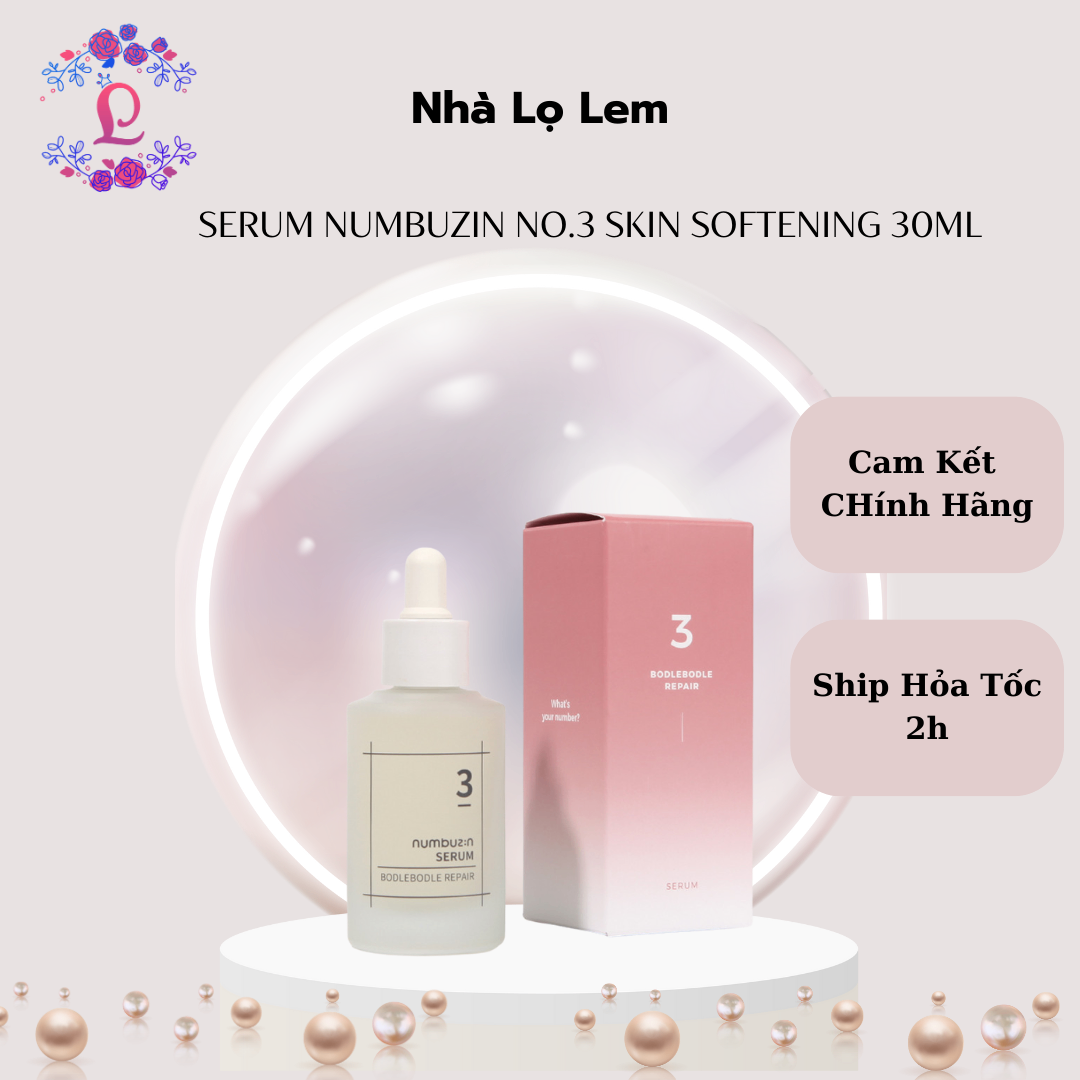 SERUM NUMBUZIN NO.3 SKIN SOFTENING 50ML