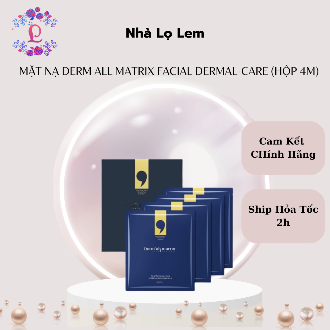 Mặt nạ thạch Derm All Matrix Facial Dermal-Care (Hộp 4M)