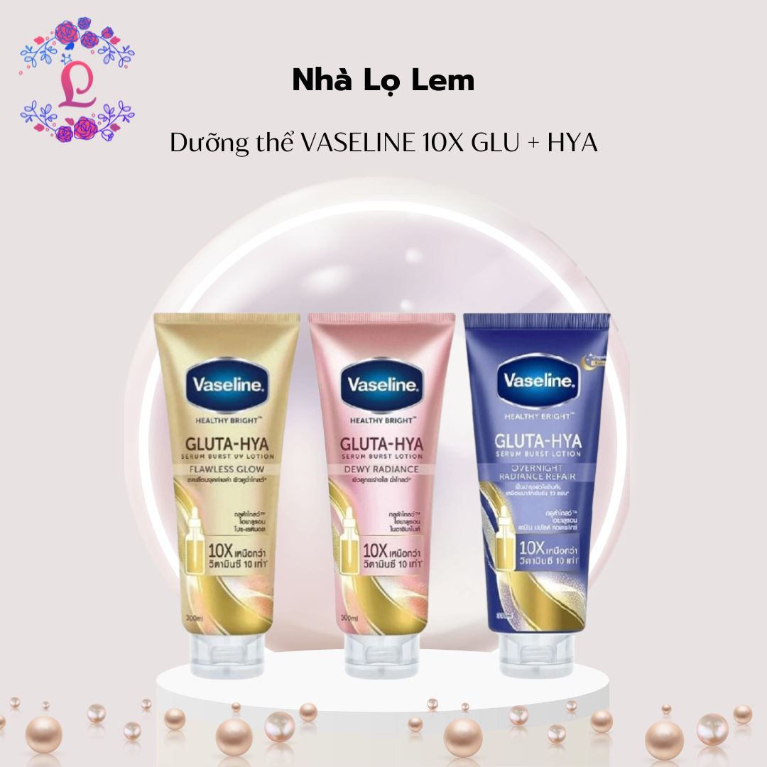 DƯỠNG THỂ VASELINE 10X GLU + HYA