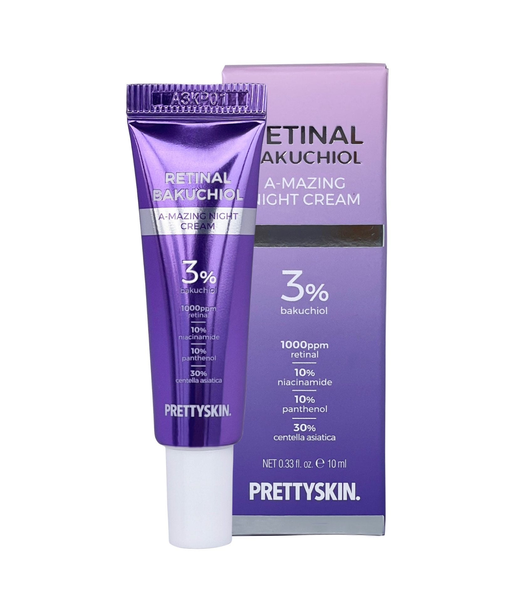 KEM DƯỠNG PRETTYSKIN RETINAL BAKUCHIOL A-MAZING NIGHT CREAM TÁI TẠO PHỤC HỒI TRẺ HÓA LÀN DA