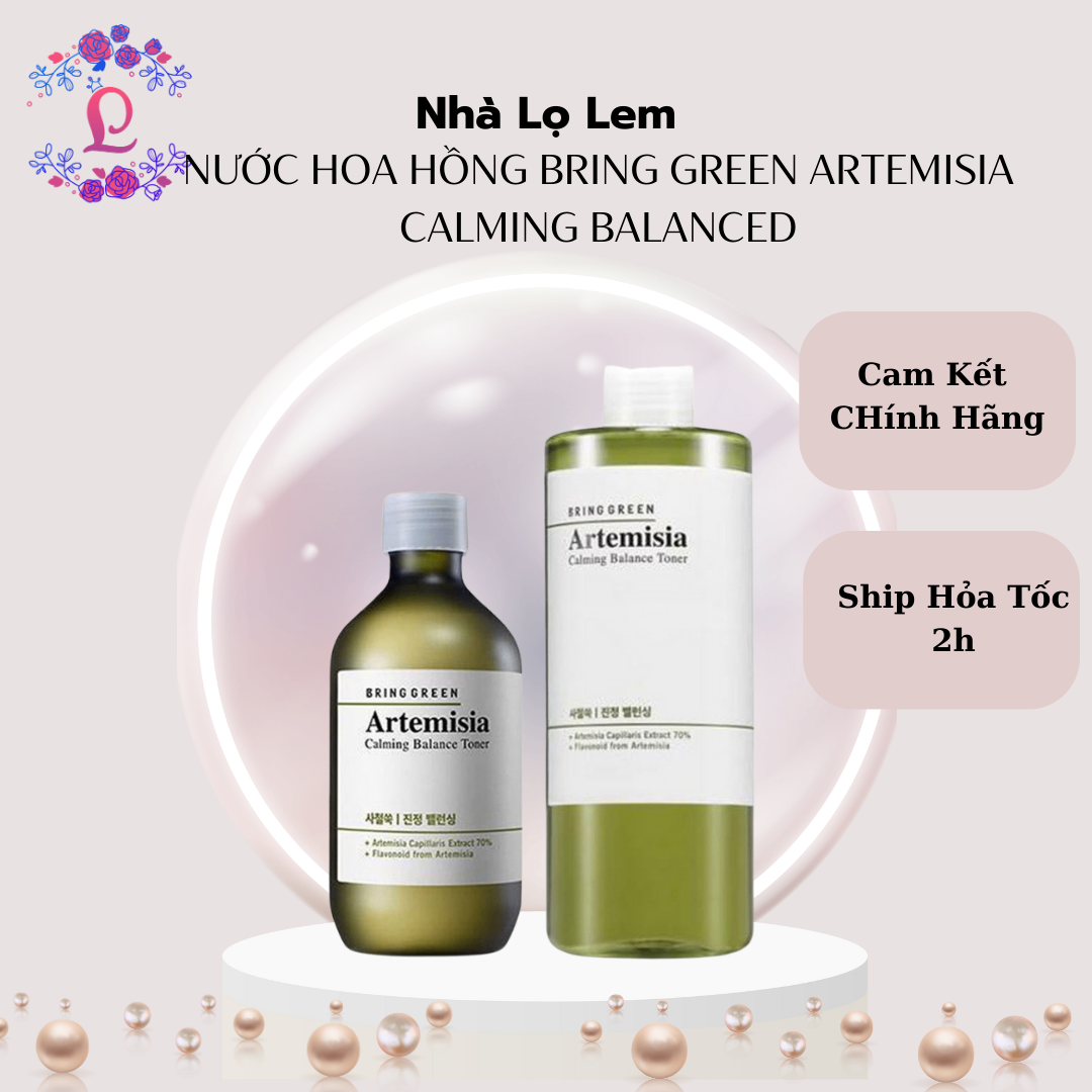 NƯỚC HOA HỒNG BRING GREEN ARTEMISIA CALMING BALANCED