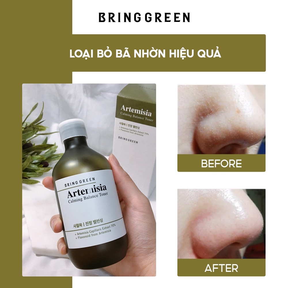 NƯỚC HOA HỒNG BRING GREEN ARTEMISIA CALMING BALANCED