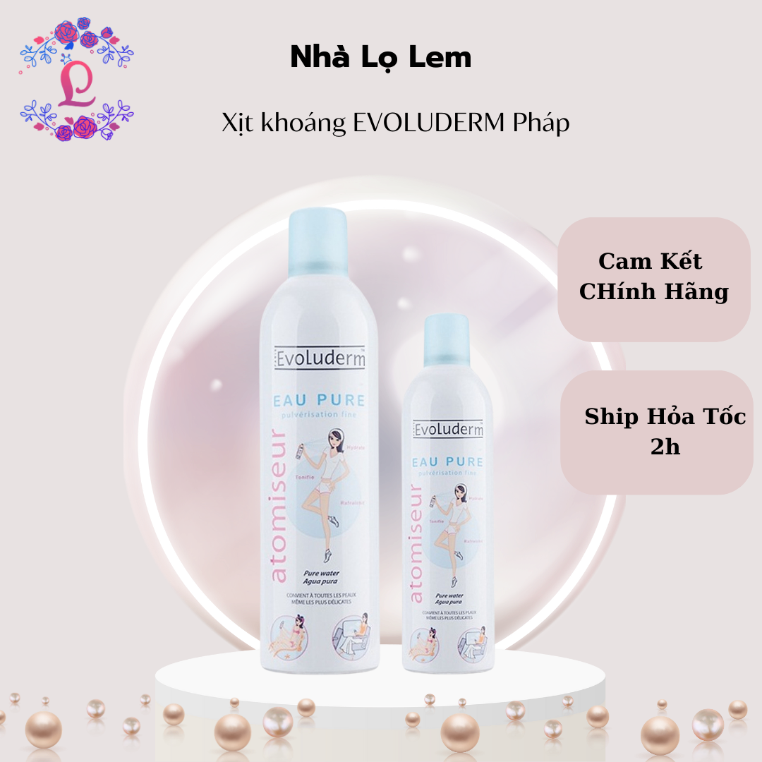 XỊT KHOÁNG EVOLUDERM PHÁP