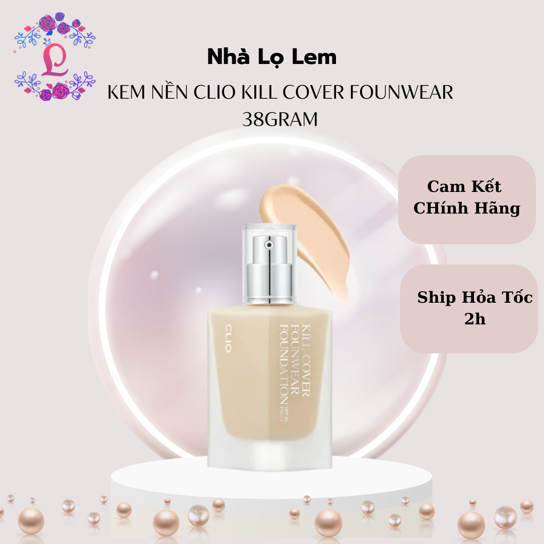 KEM NỀN CLIO KILL COVER FOUNWEAR 38GRAM