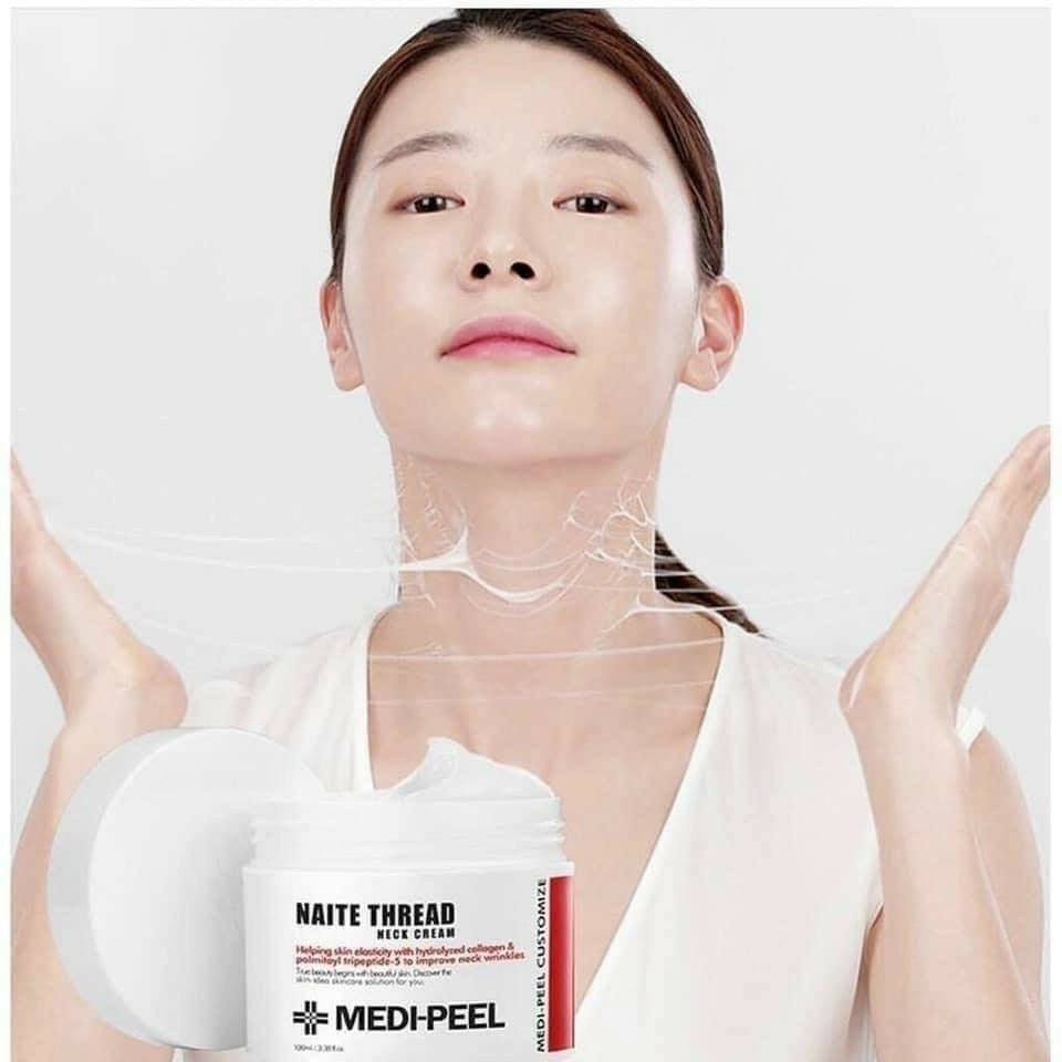 Kem dưỡng da cổ Medi-peel naite thread neck cream 100ml