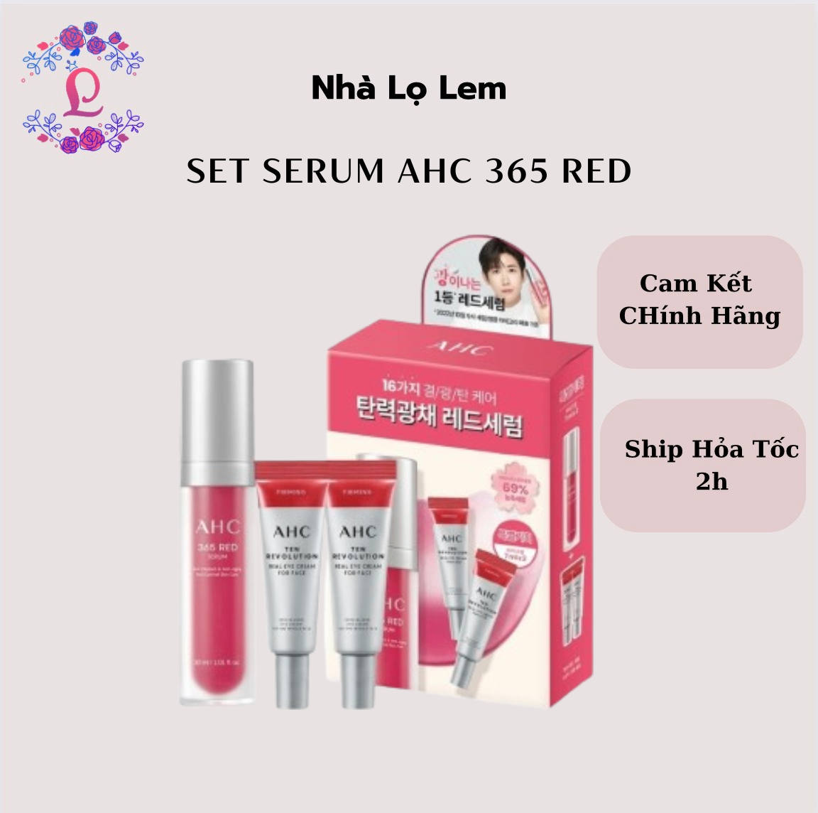 SÉT SERUM AHC 365 RED