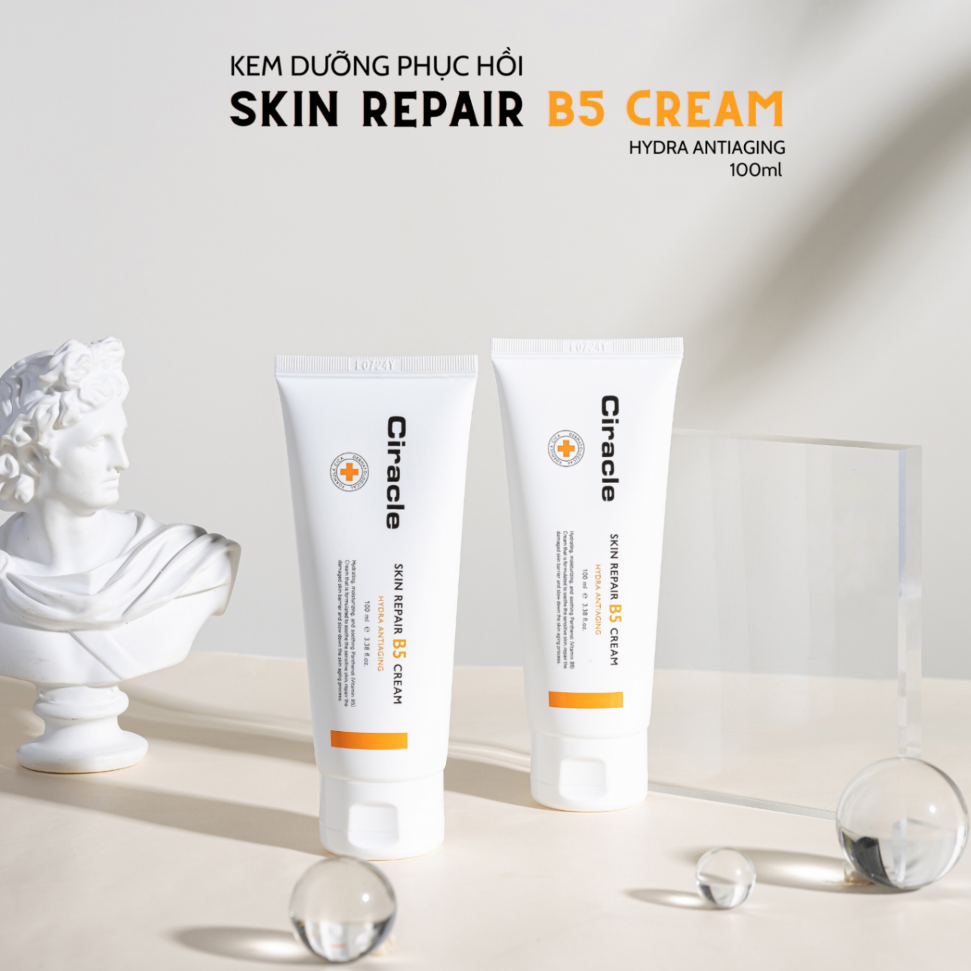 Kem phục hồi Ciracle Skin Repair B5 Cream 100ml