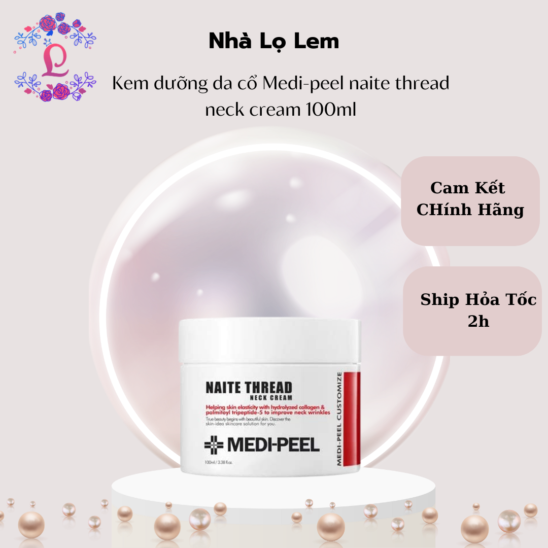 Kem dưỡng da cổ Medi-peel naite thread neck cream 100ml