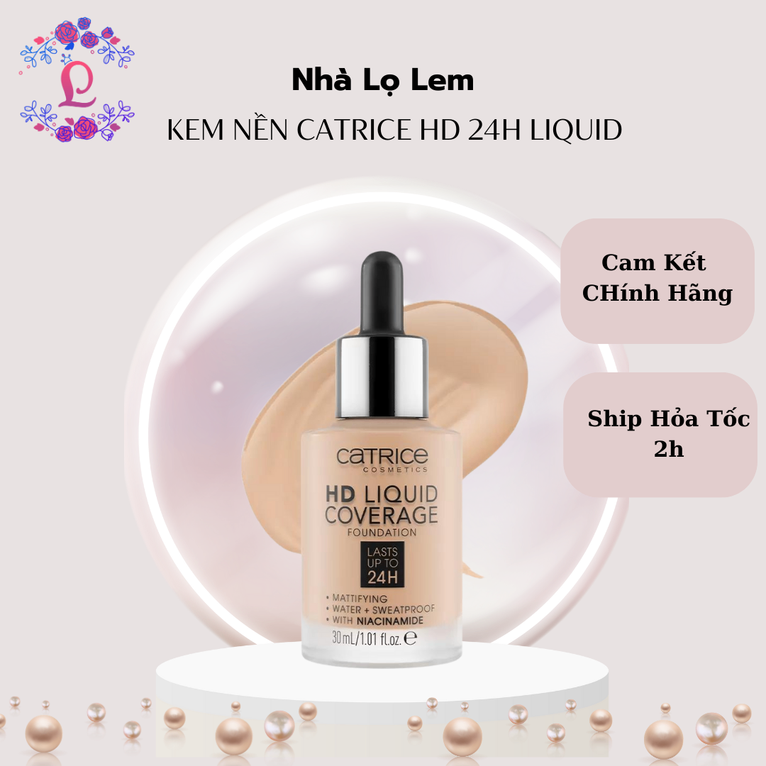 KEM NỀN CATRICE HD 24H LIQUID