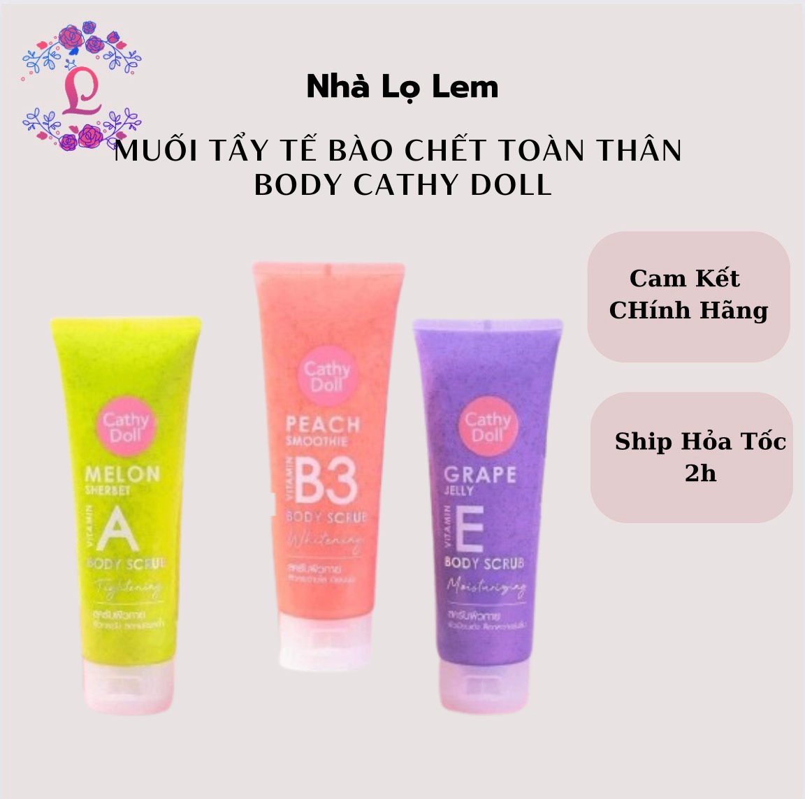 MUỐI TẨY TẾ BÀO CHẾT TOÀN THÂN BODY CATHY DOLL