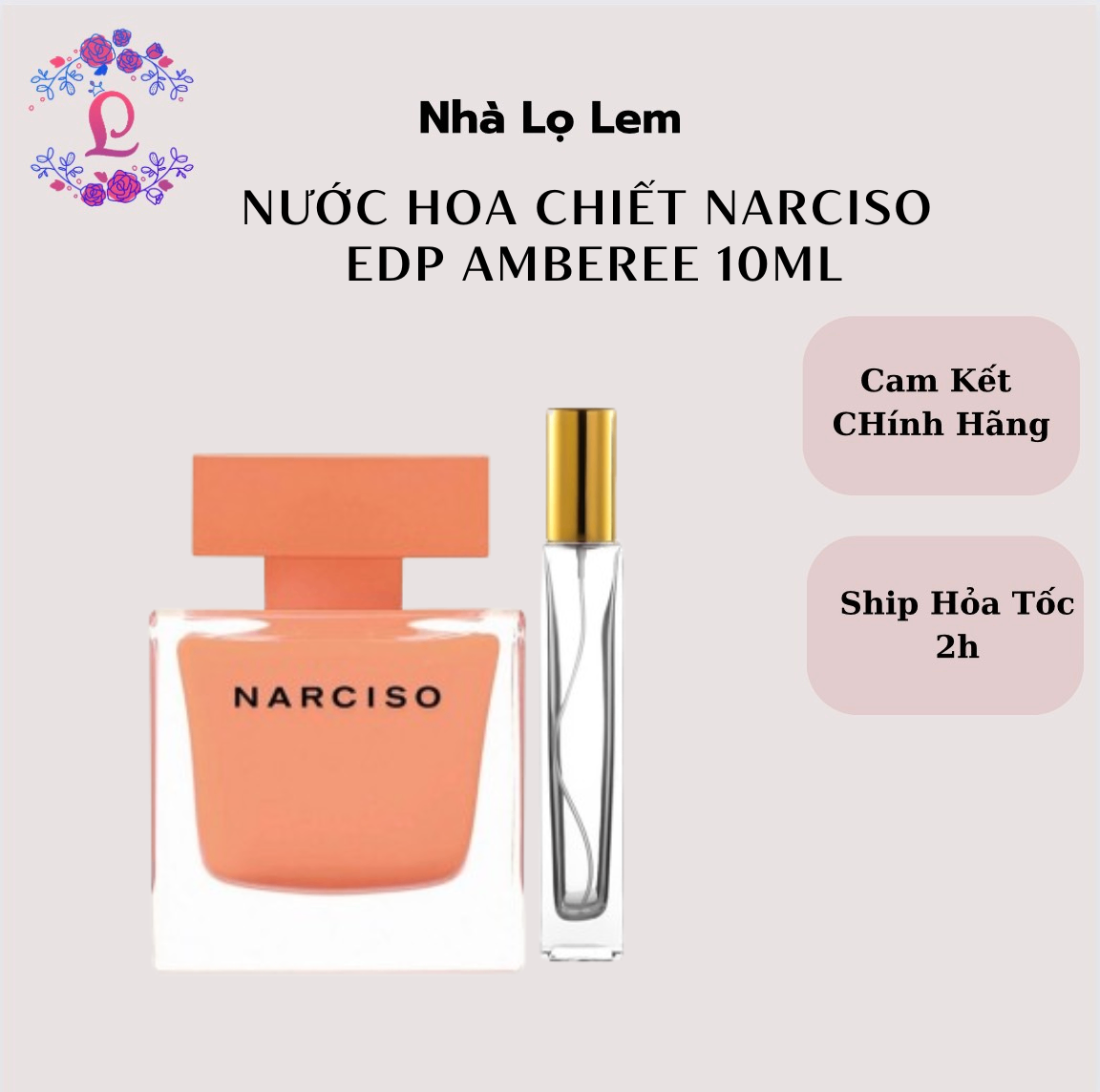 NƯỚC HOA NARCISO AMBREE (EDP)