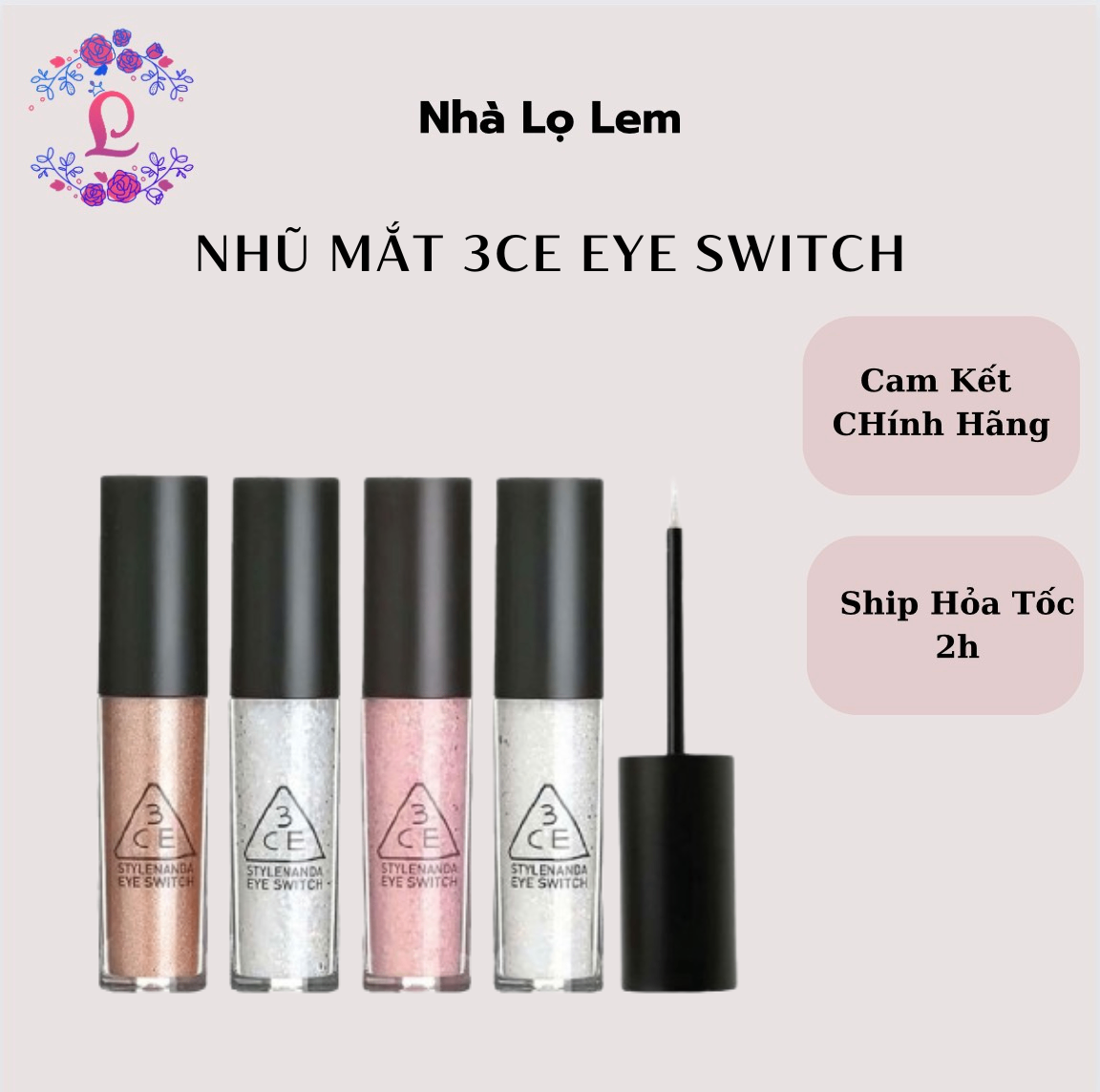 NHŨ MẮT 3CE EYE SWITCH