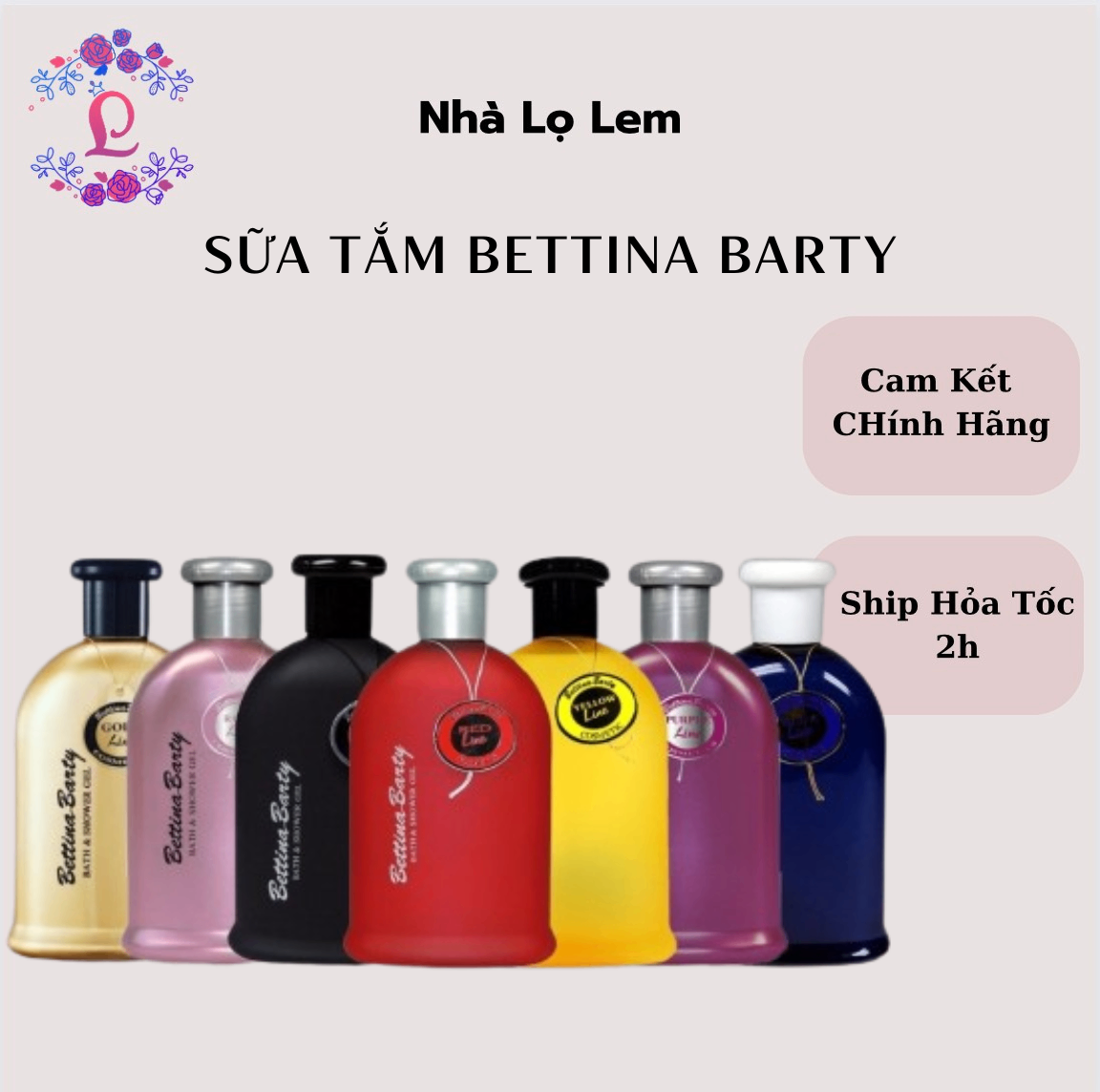 SỮA TẮM BETTINA BARTY