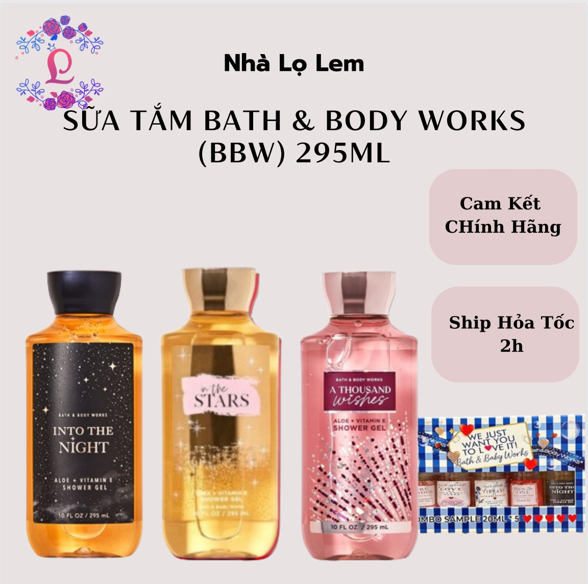 SỮA TẮM BATH & BODY WORKS (BBW) 295ML