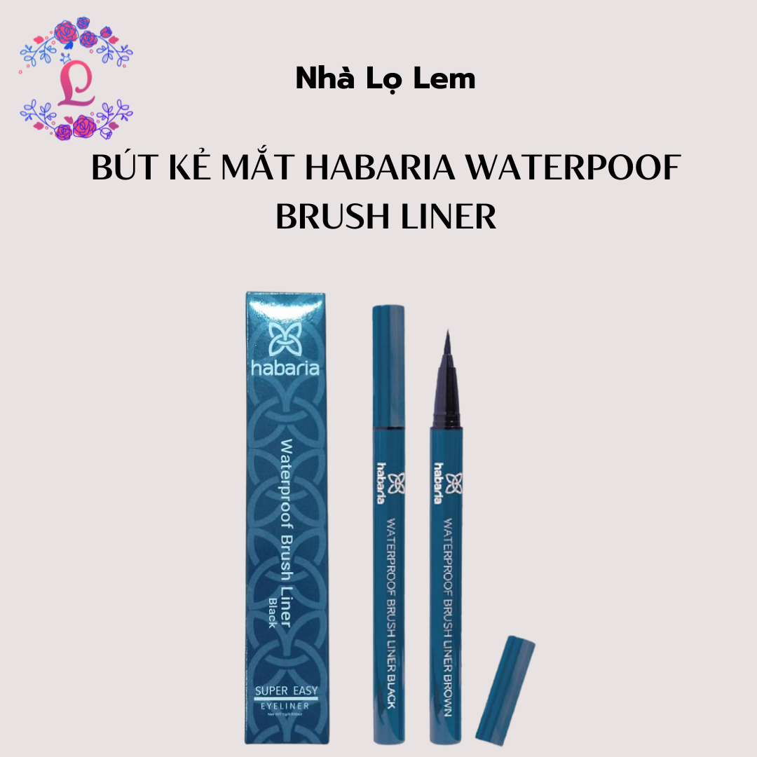 BÚT KẺ MẮT HABARIA WATERPOOF BRUSH LINER (HÀNG CÔNG TY)