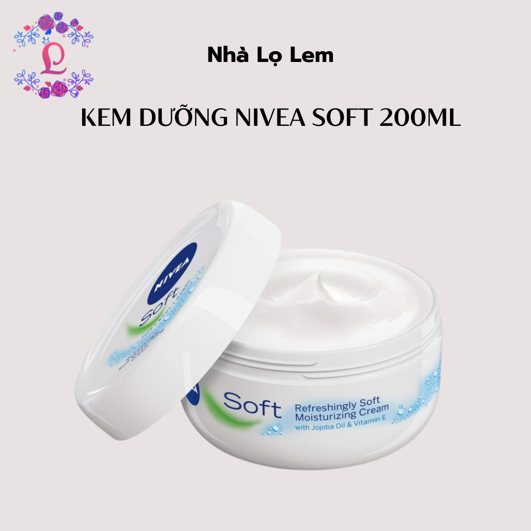 Kem dưỡng nivea soft 200ml