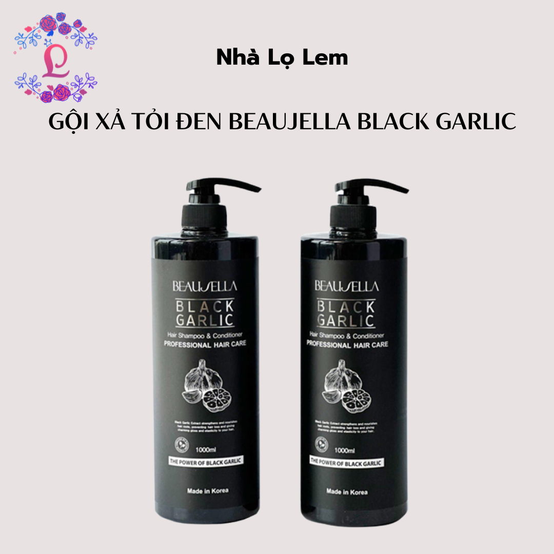 Gội xả tỏi đen Beaujella Black Garlic