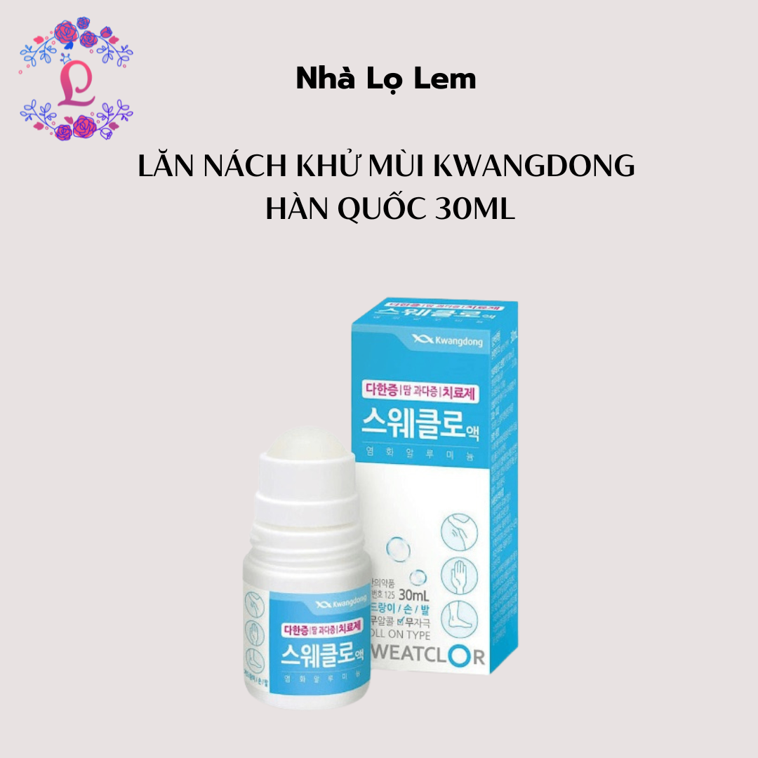 lăn nách khử mùi KWANGDONG hàn quốc 30ml