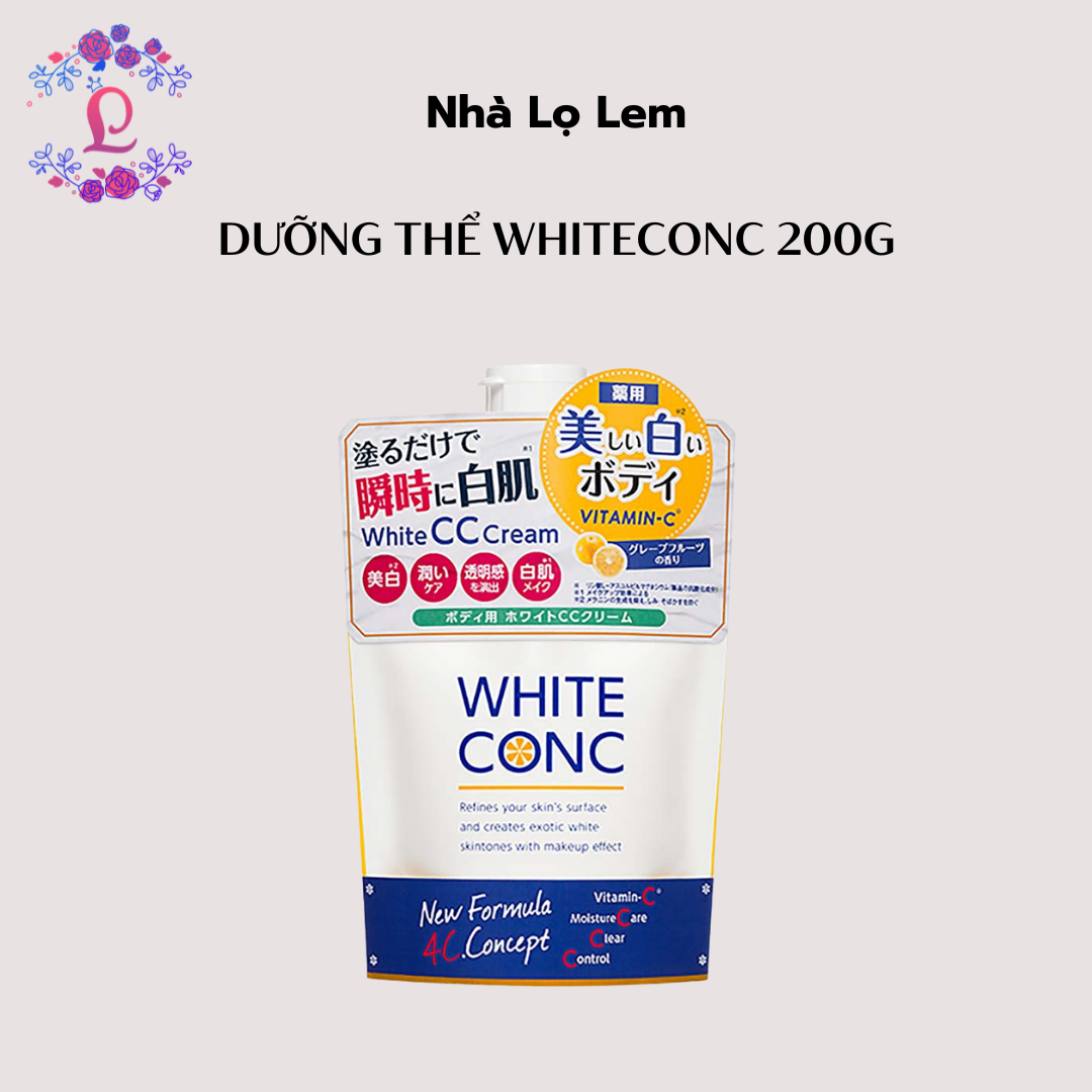 dưỡng thể whiteconc 200g