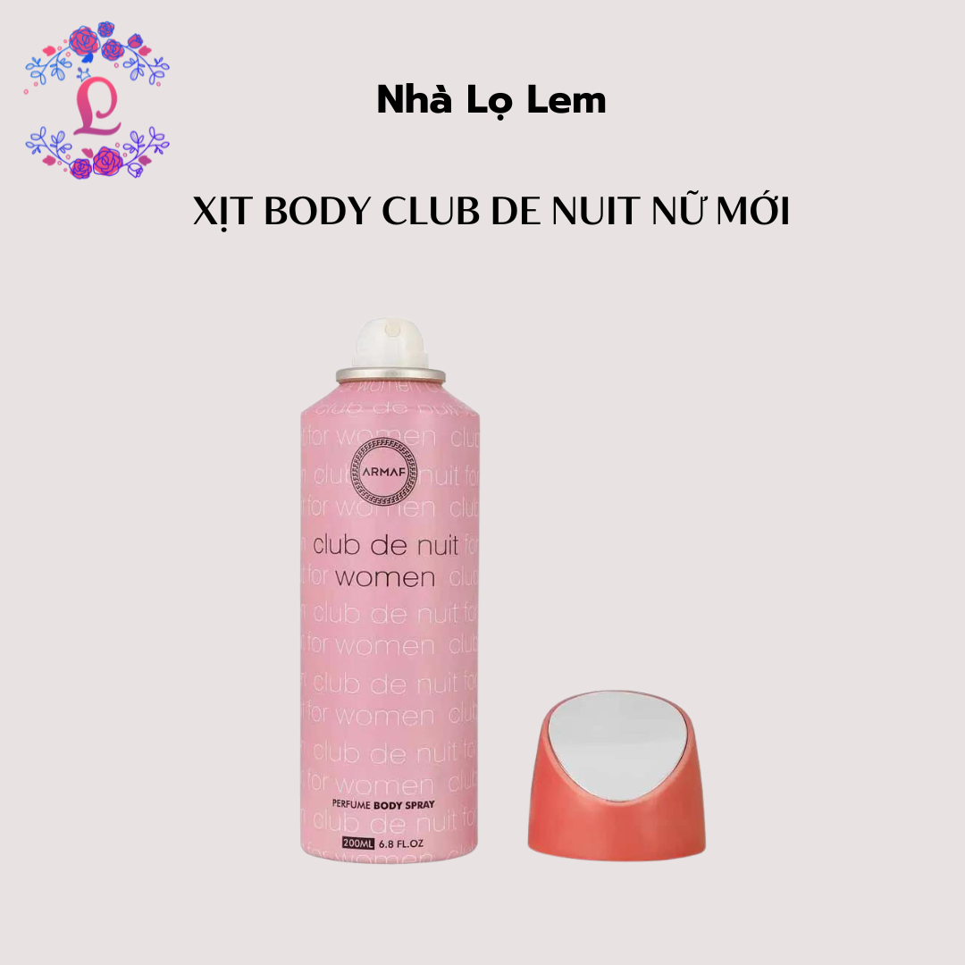 Xịt Body Club De Nuit Nữ Mới