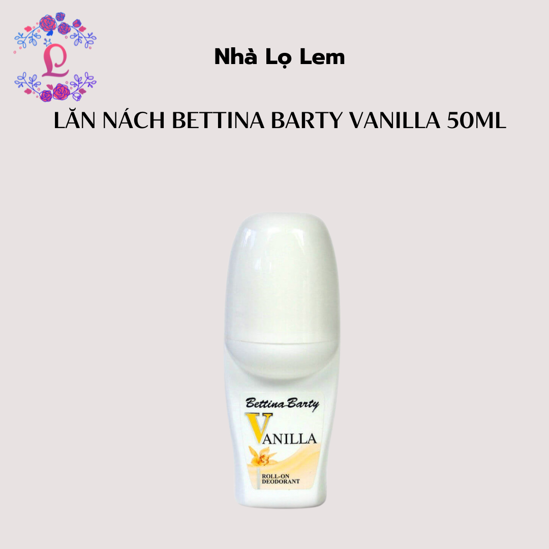 Lăn Nách Bettina Barty Vanilla 50ml