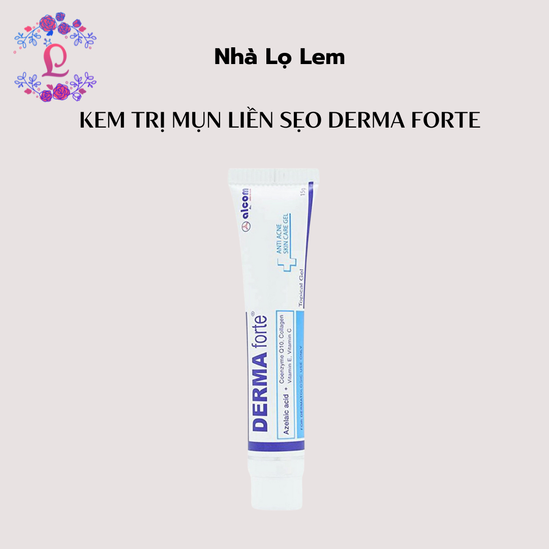 Kem Trị Mụn Liền Sẹo Derma Forte