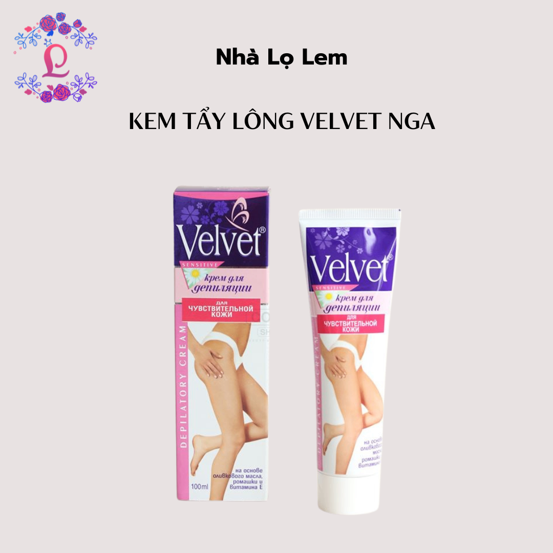 kem tẩy lông velvet Nga